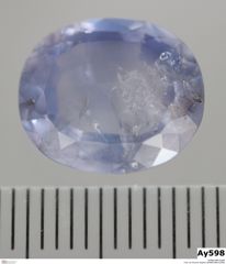 Foto von Korund (Saphir) (NHMW-MIN-Ay598)